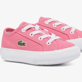 Resim Lacoste Backcourt Bebek Pembe Spor Ayakkabı 