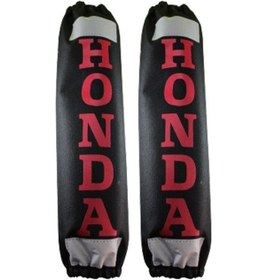 Resim Honda Forza 250 Arka Kırmızı Amortisör Kılıfı Reflektörlü 