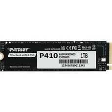 Resim Patriot 1TB P410 PCIe Gen4 x4 (NVMe 1.4) M.2 2280 R-5000 W-4500 (P410P1TBM28H) Ssd Disk 