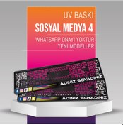 Resim Sosyal Medya 4 Plakalık, 2 Adet Premium Uv Baskı, Plakalıkhane 