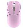 Resim MSI Forge GM340 PixArt 3311 Sensör RGB Kablosuz Pembe Oyuncu Faresi 