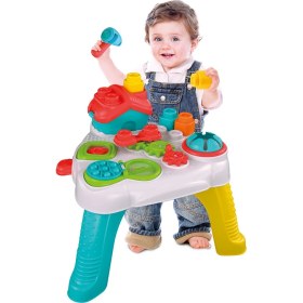 Resim Clementoni Soft Clemmy - Yumuşak Blok Duyusal Aktivite Masası 