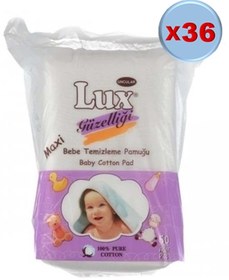 Resim LUX Bebek Temizleme Pamuğu 2160 Adet (36Pk*60) 