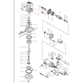 Resim Makita BO6040 Pinyon Dişli Ürün Kodu 227402-7 