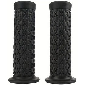 Resim Hightower 22mm 7/8" Evrensel Kaymaz Siyah Motosiklet Gidon Kılıfı Retro Yükseltme 