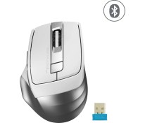 Resim Logitech A4 Tech FB35S Optık Mouse Sılent Beyaz 2000 Dpı 