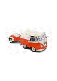Resim Solido Volkswagen Kool Kombi 1950 Orange / White 