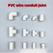 Resim Fochsia 16mm 10lu Pvc Kablo Kanalı Bağlantı Dirsek Ev Ofis Tesisat 