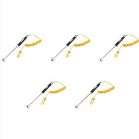 Resim Dadata 5x Nr -81532B -50 Ila 500DEG/C K Tipi El Tipi Yüzey Sıcaklığını Ölçmek Için El Tipi Yüzey Termokupl Probu (Yurt Dışından) 