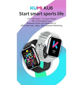 Resim Xindoker KUMI KU6 1.91" Akıllı Saat (İthalatçı Garantili) 