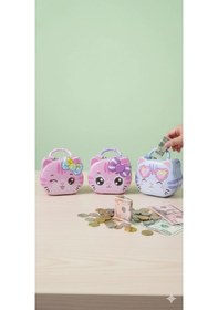 Resim Şirin Sevimli Kedi Tasarımlı Figürlü Metal Kilitli Kumbara Çocuk Para Biriktirme Kutusu Hediye P -m Çok Renkli 