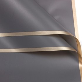 Resim 20 Yaprak / Paket Çiçek Ambalaj Kağıdı, Renk: Gri For Grey 