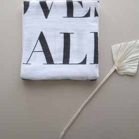 Resim libaBABY Müslin Loves-OEKO-TEX Sertifikalı %100 Pamuk 2 Katlı 110x115 cm Müslin Bebek Battaniye & Örtü 