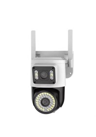 Resim Yeni Çift Lens Kablosuz Ip Kamera Güvenlik Kamerası 