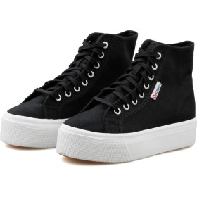 Resim Superga 2696 Stripe Kadın Günlük Ayakkabı S112I9W-999-SP Siyah 