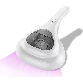 Resim Springsun Kolluk Tipi Matras Süpürgesi Kablosuz Akne Temizleyici, 10kpa Güçlü Emme, Çift Başlı, Hepa Filtre, Usb Şarjlı - Beyaz 