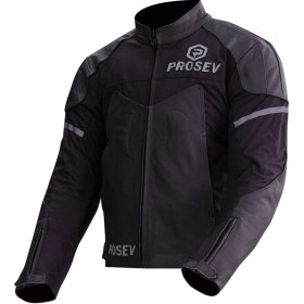 Resim Prosev 4 Mevsim Mont Siyah 104 Black Kıng Small Beden Deri - Tekstil 