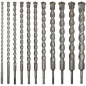 Resim Willowhaven 340mm Elektrikli Kırıcı Delici Ucu 22mm Beton Delme Kırmızı Elmas Uzun 