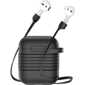 Resim Uravas Store Baseus Airpods Için Strap Kulaklık Askısı+ Silikon KILIF-(5775) 