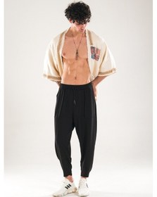 Resim Halat Detaylı Tasarım Kimono Coc1129 Çok Renkli 