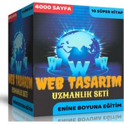Resim Enine Boyuna Eğitim Web Tasarım Uzmanı Olduran Set 