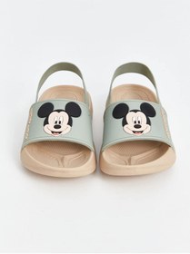 Resim LC Waikiki LCW STEPS Mickey Mouse Baskılı Erkek Bebek Sandalet 