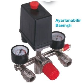 Resim Yama YMDS14S1 Çift Yollu Çift Saatli Duruk Şalter 