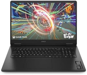 Resim HP OMEN Laptop 17-DB1016NT C2EZ6EA AMD Ryzen AI 5 340 32GB RAM 1TB SSD 8GB NVIDIA GeForce RTX5060 17.3 inç Full HD FreeDOS 