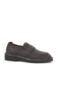 Resim Bueno Shoes Gri Süet Kadın Loafer 01wz6703 