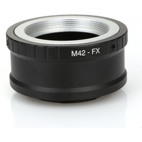Resim Fujifilm X-Pro1- X-M1- X-E1- X-E2 için M42 Lens Adaptörü- M42-Fx 