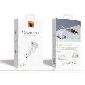 Resim Nettech Nt-hch11 20w Pd 3000 Mah Şarj Aleti Siyah 
