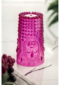 Resim Akrilik Pembe 6'lı Uzun Bardak & Su Meşrubat Bardağı 750 Ml Büyük Boy & Cam Değildir Diğer 
