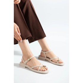 Resim Suins Shoes Suins Barry Model Kadın Yüzüklü Parmak Arası Sandalet 