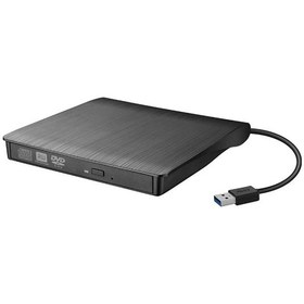 Resim Sones Usb 3.0 Fırçalanmış Harici Cd / Dvd-rw Optik Sürücü Oynatıcısı 