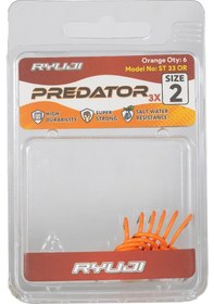 Resim Ryuji Predator St33 Orange Üçlü İğne 8 8 