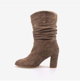 Resim Kemal Tanca Kadın Çizme 25-100670k Bizonte Süet 