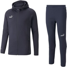 Resim Puma 657383 Teamfinal Casuals Eşofman Takımı Lacivert Lacivert 