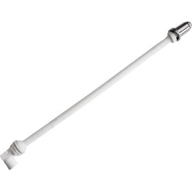 Resim Badem10 Uzun Klozet Tuvalet Taharet Çubuğu 32 cm Plastik Borulu Ayarlanabilir Kısaltılabilir U Tipli Montaj 