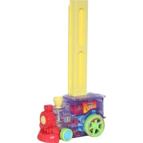 Resim Can Oyuncak GP2150 Dominolu Sesli ve Işıklı Tren Oyun Seti 
