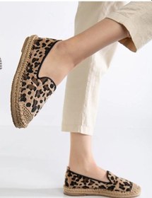 Resim Feles Espadril Kadın Babet Ayakkabı LEOPAR 