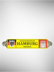 Resim OTO SÜSLEN İSTANBUL PVC Vantuzlu Arma Hamburg 20cm 