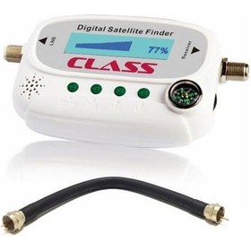 Resim Class Acr120 Satfinder Lcd Ekran Pusulalı Dijital Uydu Bulucu 