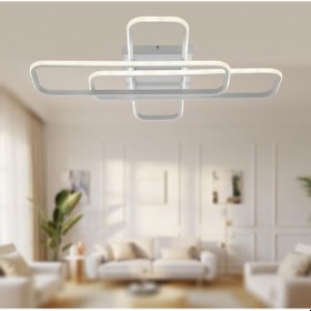 Resim Tt324-by Tt Ayd Gün Işığı 57x17 Profil Mat Beyaz 3 Lü Ledavize Beyaz 