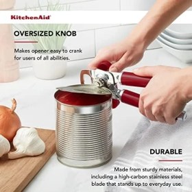 Resim Klasik Çok Işlevli Konserve Açacağı, 21 Cm, Empire Red 