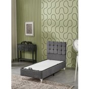 Resim Beehanem Bengü 2Li Set Tek Kişilik (Baza+Başlık) 90 x 190 cm (Yataksız) 