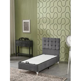 Resim Beehanem Bengü 2Li Set Tek Kişilik (Baza+Başlık) 90 x 190 cm (Yataksız) 