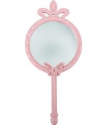 Resim Ayna Kelebek ve Taçlı Pembe 1 Adet 