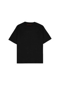 Resim Adrift Humble Siyah Oversize Unisex T-shirt Siyah 