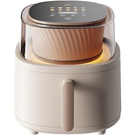 Resim Briz BR660 Otomatik Karıştırıcılı Zaman Ayarlı XL 6 L Airfryer Fritöz 