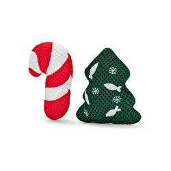 Resim Kediler İçin Oyuncak, 2 Adet, Geri Dön. Pes 